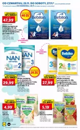 Gazetka promocyjna Lidl - GAZETKA OD 25.11 DO 28.11 - Gazetka - ważna od 28.11 do 28.11.2021 - strona 44 - produkty: Ryż, BoboVita, O nas, NAN Optipro, Bebiko, Mleko