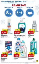 Gazetka promocyjna Lidl - GAZETKA OD 25.11 DO 28.11 - Gazetka - ważna od 28.11 do 28.11.2021 - strona 59 - produkty: Płyn do płukania, Chusteczki, Mydło, Mięta, Dezynfekcja, Mleko
