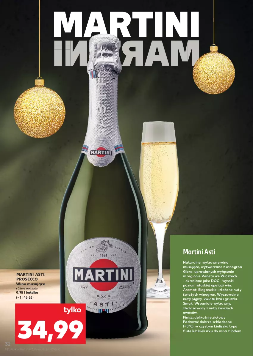 Gazetka promocyjna Kaufland - Barek Kauflandu - ważna 27.11 do 09.12.2025 - strona 32 - produkty: Gruszki, Martini, Mus, Nuty, Prosecco, Sok, Wino, Wino musujące