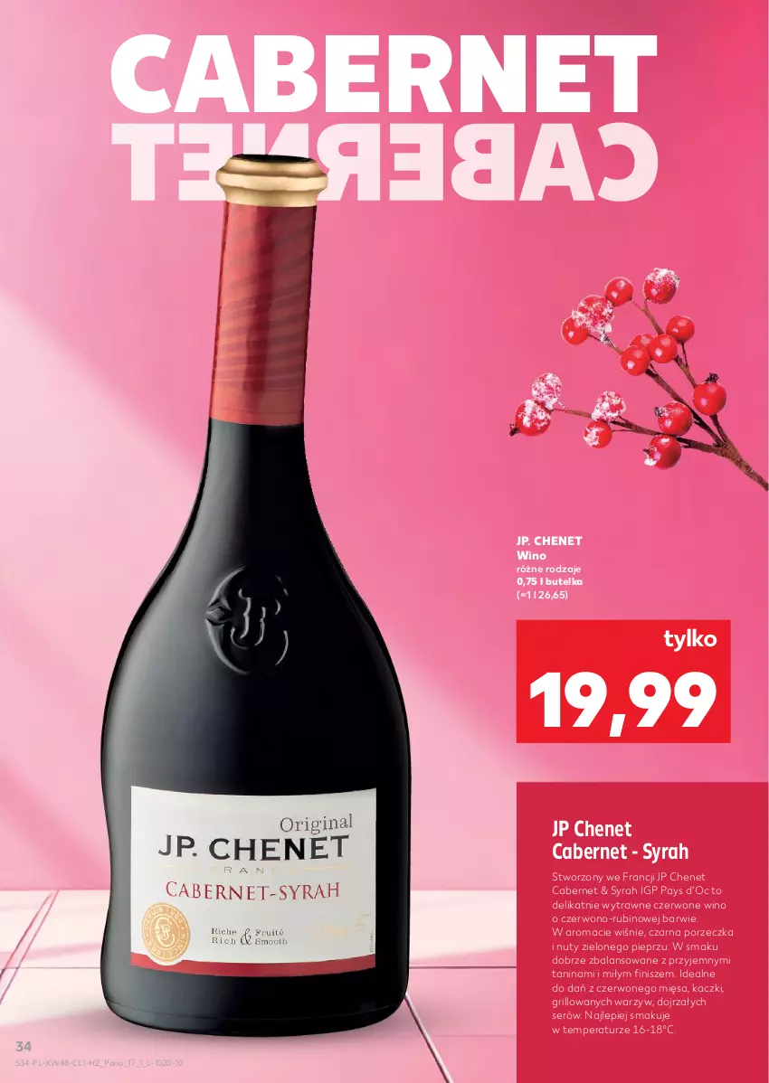 Gazetka promocyjna Kaufland - Barek Kauflandu - ważna 27.11 do 09.12.2025 - strona 34 - produkty: Grill, Nuty, Pieprz, Por, Rubin, Ser, Wino