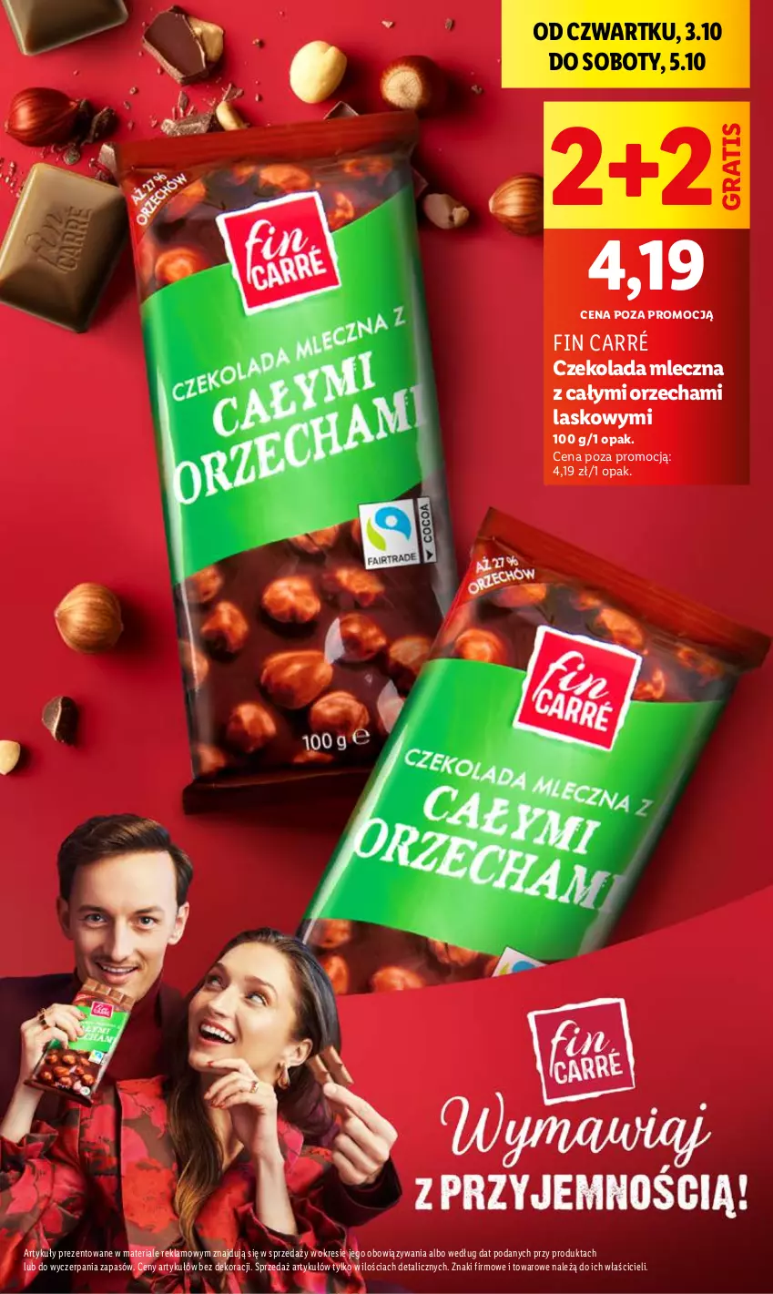 Gazetka promocyjna Lidl - GAZETKA - ważna 03.10 do 05.10.2024 - strona 17 - produkty: Czekolada, Czekolada mleczna, Gra