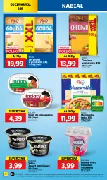 Gazetka promocyjna Lidl - GAZETKA - Gazetka - ważna od 05.10 do 05.10.2024 - strona 28 - produkty: Mozzarella, Cheddar, Ser, Danone, Jogurt, Tarta, Serek, Pilos, Bakoma, Gouda