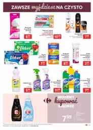 Gazetka promocyjna Carrefour - Gazetka Market - Gazetka - ważna od 13.02 do 13.02.2021 - strona 13 - produkty: Makijaż, Domestos, Pur, Gra, BIC, Spray do czyszczenia, Papier, Rexona, Dezodorant, Pasta do zębów, Płyn do czyszczenia wc, Cillit Bang, Papier toaletowy, Velvet, Nić dentystyczna, Odplamiacz, Lacalut, Cleanic, Płyn do płukania, Always, Podpaski, Always Ultra, Szczoteczka