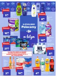 Gazetka promocyjna Carrefour - Gazetka Market - Gazetka - ważna od 13.02 do 13.02.2021 - strona 17 - produkty: Piwa, Piwo, Nałęczowianka, Gra, Papier, Finish, Somersby, Coca-Cola, Tyskie, Velvet, Silan, Płyn do płukania, Ręcznik, Schauma, Napój gazowany, Szampon, Fanta, Woda mineralna, Zmywarki, Woda, Sprite, Napój, Nivea, Fa