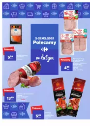 Gazetka promocyjna Carrefour - Gazetka Market - Gazetka - ważna od 13.02 do 13.02.2021 - strona 18 - produkty: Piec, Sos, Sok, Sokołów, Kiełbasa krakowska, Szynka z beczki, Szynka, Boczek, Pstrąg, Kabanos, Kiełbasa, Olewnik, Boczek pieczony, Pstrąg łososiowy