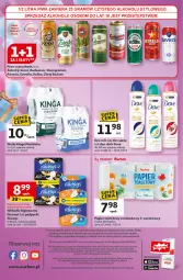Gazetka promocyjna Auchan - Te URODZINY są NAJ Supermarket - Gazetka - ważna od 07.05 do 07.05.2025 - strona 14 - produkty: Piwa, Piwo, Ser, Rum, Gra, Papier, Discreet, Papier toaletowy, Panda, Dove, Always, Podpaski, Wkładki, Woda, Kozel