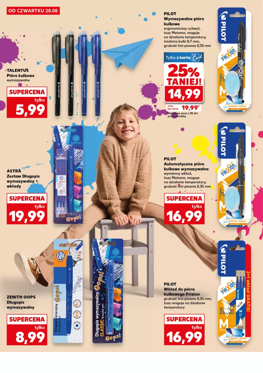 Gazetka promocyjna Kaufland - Kaufland - ważna 28.08 do 06.09.2025 - strona 22 - produkty: Długopis, Por, Tusz
