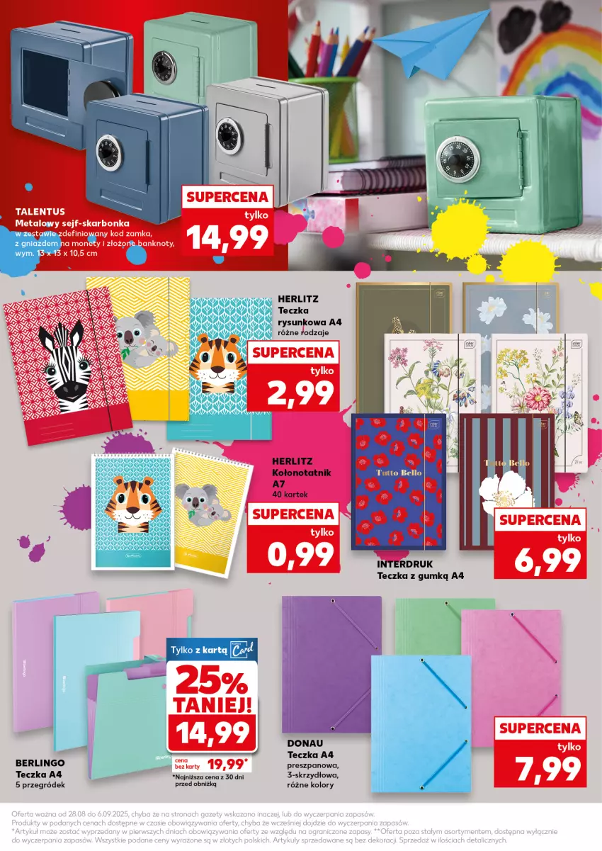 Gazetka promocyjna Kaufland - Kaufland - ważna 28.08 do 06.09.2025 - strona 33 - produkty: Sejf
