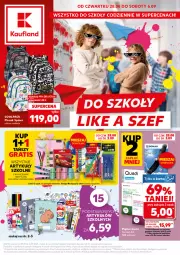 Gazetka promocyjna Kaufland - Kaufland - Gazetka - ważna od 06.09 do 06.09.2025 - strona 1 - produkty: Ser, Papier, Clin, Plecak, Waga