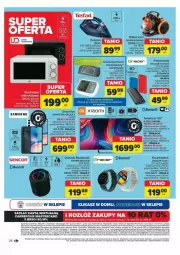 Gazetka promocyjna Carrefour - Gazetka - ważna od 15.06 do 15.06.2024 - strona 24 - produkty: Ciśnieniomierz, Odkurzacz, Top, Sok, Rum, JBL, Gra, Acer, Głośnik, Kosz, Sencor, Tran, Razer, Smartwatch, Tefal, Virtu, Głośnik bluetooth, Kuchenka mikrofalowa, Samsung, Telewizor, Powerbank, Gala, Smartfon, LG, Fa