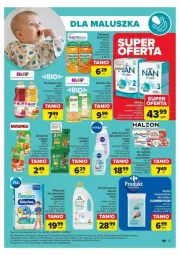 Gazetka promocyjna Carrefour - Gazetka - ważna od 15.06 do 15.06.2024 - strona 9 - produkty: HiPP, Frosch, Ser, Gerber, Pampers, Pieluchy, Aquafresh, Chrupki, Leon, Serek, Dzieci, Kubuś, Deser, Nivea, Fa