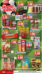 Gazetka promocyjna Topaz - Gazetka - Gazetka - ważna od 30.11 do 30.11.2022 - strona 4 - produkty: Top, Sok, Ser, Salami, Orzeszki, Beskidzki, Salsa, Tarczyński, Przysnacki, Pringles, Bruschette, Kabanos, Wagi, Orzeszki ziemne