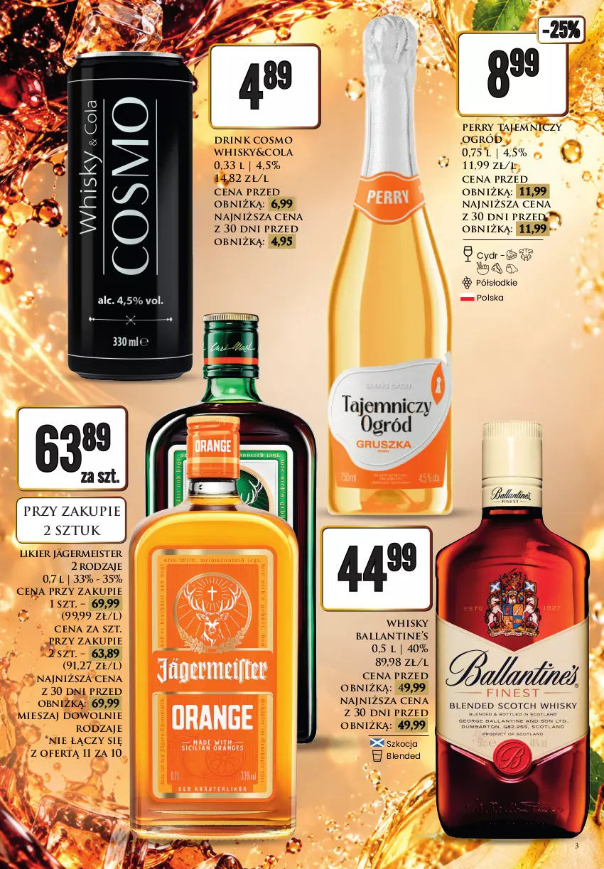 Gazetka promocyjna Dino - Oferta alkoholowa - ważna 02.10 do 03.10.2026 - strona 3 - produkty: Koc, Likier, Ogród, Whisky