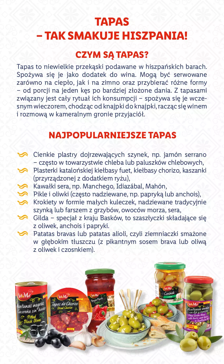 Gazetka promocyjna Lidl - KATALOG SOL&MAR - ważna 28.02 do 05.03.2022 - strona 4 - produkty: Chleb, Fa, Jamón serrano, Kamera, Kasza, Kawa, Krokiety, Oliwki, Plasterki, Por, Ryż, Ser, Sos