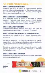 Gazetka promocyjna Lidl - KATALOG SOL&MAR - Gazetka - ważna od 05.03 do 05.03.2022 - strona 11 - produkty: Makaron, Sos, Czosnek, Plasterki, Talerz, Pieprz, Krewetki, Aksam, Masło, Kiełbasa, Pomidory