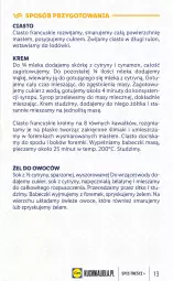 Gazetka promocyjna Lidl - KATALOG SOL&MAR - Gazetka - ważna od 05.03 do 05.03.2022 - strona 13 - produkty: Piec, Ciasto francuskie, Sok, Cukier, Cytryny, Kawa, Sitko, Foremki, Syrop, Nuty, Owoce, Babeczki