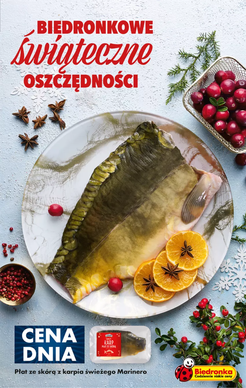 Gazetka promocyjna Biedronka - Gazetka - Biedronka.pl - ważna 22.12 do 28.12.2022 - strona 3 - produkty: Karp