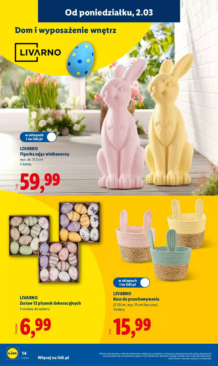 Gazetka promocyjna Lidl - Oferta ważna od 2.03 - ważna 02.03 do 07.03.2026 - strona 16 - produkty: Ivar, Kosz