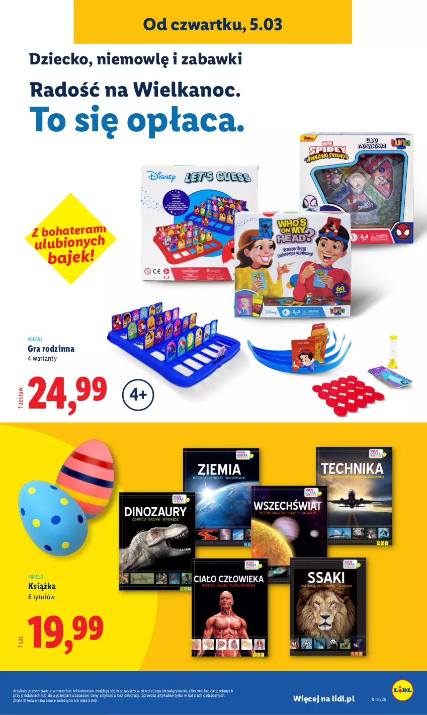 Gazetka promocyjna Lidl - Oferta ważna od 2.03 - ważna 02.03 do 07.03.2026 - strona 29 - produkty: Gra, Książka, Tera