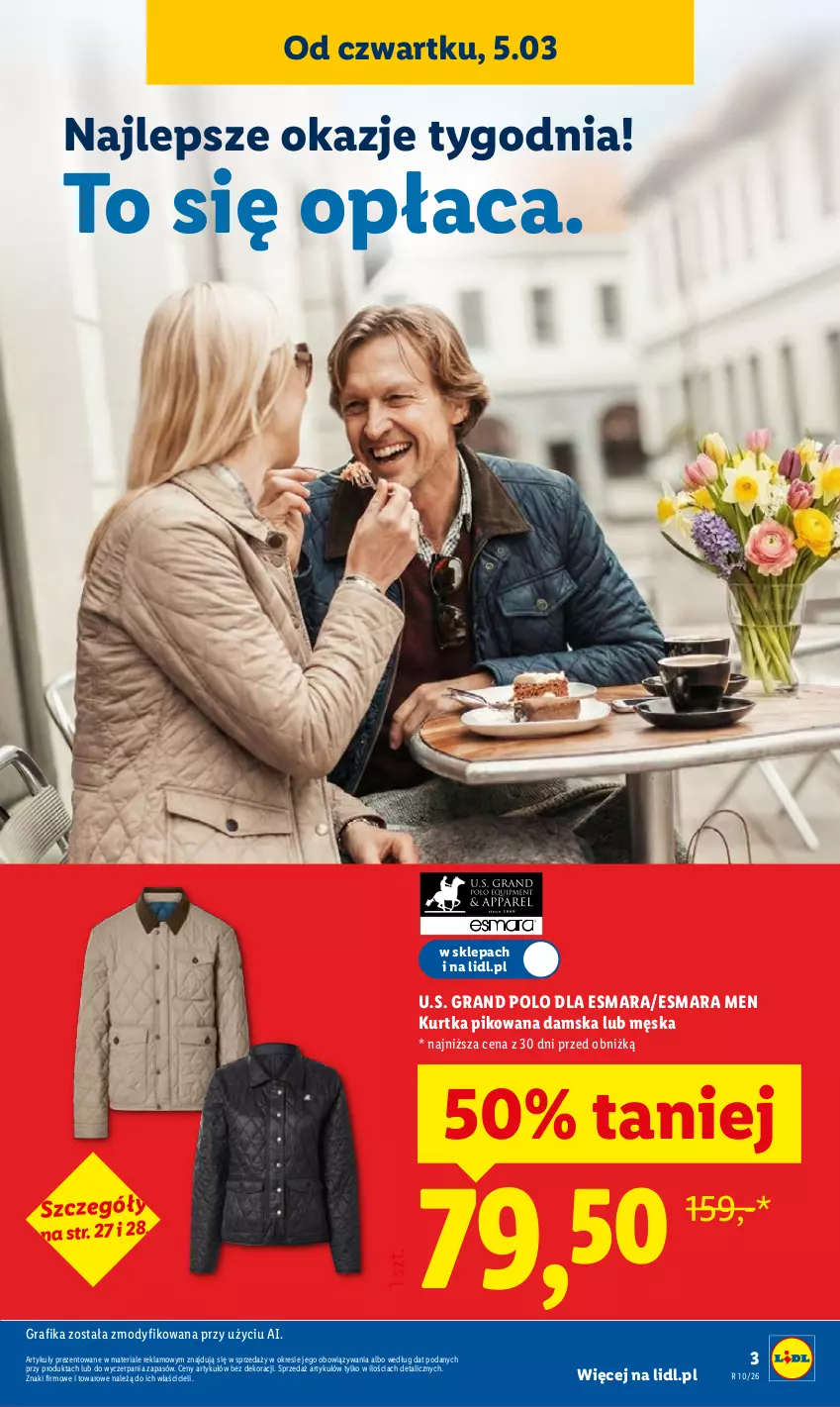 Gazetka promocyjna Lidl - Oferta ważna od 2.03 - ważna 02.03 do 07.03.2026 - strona 3 - produkty: Gra, Grafika, Kurtka