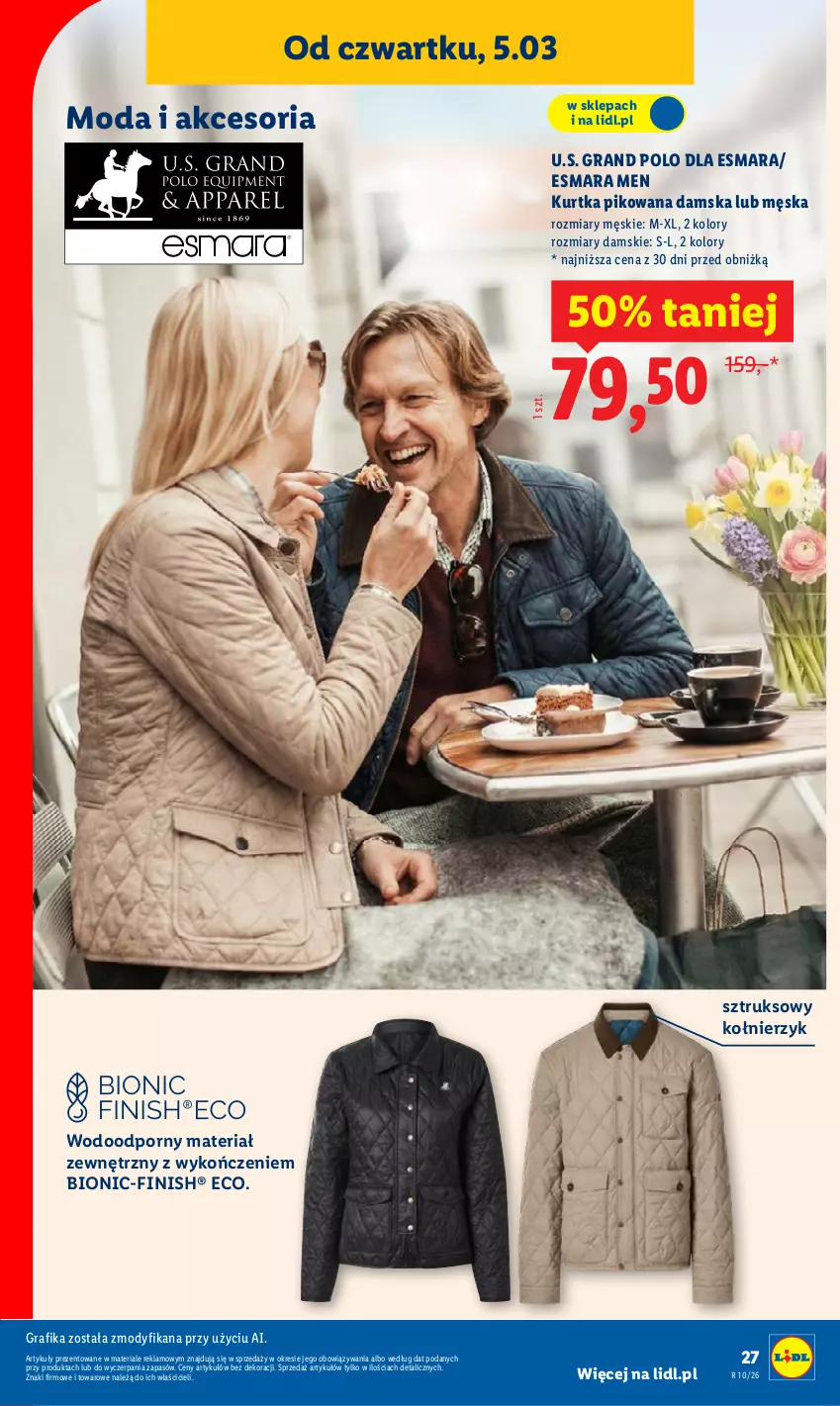 Gazetka promocyjna Lidl - Oferta ważna od 2.03 - ważna 02.03 do 07.03.2026 - strona 33 - produkty: Finish, Gra, Grafika, Kurtka, Moda, Por