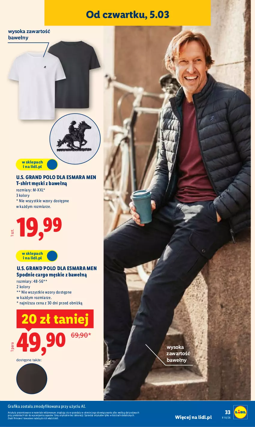 Gazetka promocyjna Lidl - Oferta ważna od 2.03 - ważna 02.03 do 07.03.2026 - strona 39 - produkty: Gra, Grafika, Sok, Spodnie, T-shirt