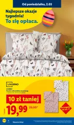 Gazetka promocyjna Lidl - Oferta ważna od 2.03 - Gazetka - ważna od 07.03 do 07.03.2026 - strona 2 - produkty: Ivar, Pościel