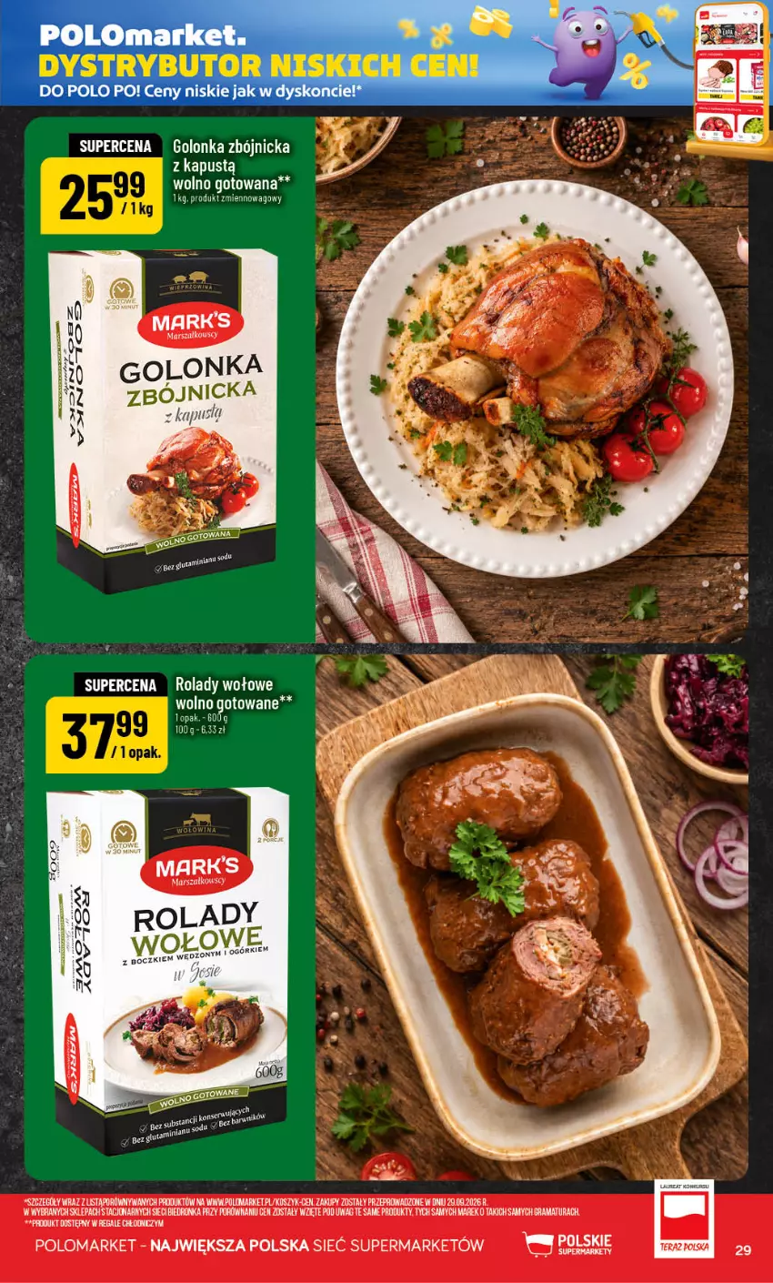 Gazetka promocyjna PoloMarket - Gazetka POLOmarket - ważna 07.10 do 13.10.2026 - strona 29 - produkty: Gra, Kapustą, Kosz, Mars, Por, Rama
