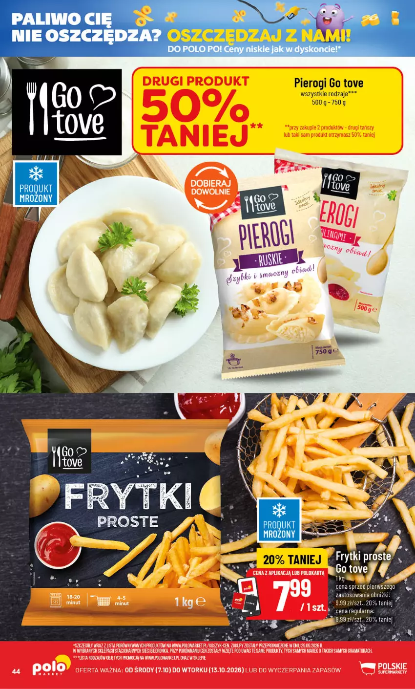 Gazetka promocyjna PoloMarket - Gazetka POLOmarket - ważna 07.10 do 13.10.2026 - strona 44 - produkty: LG, Pierogi