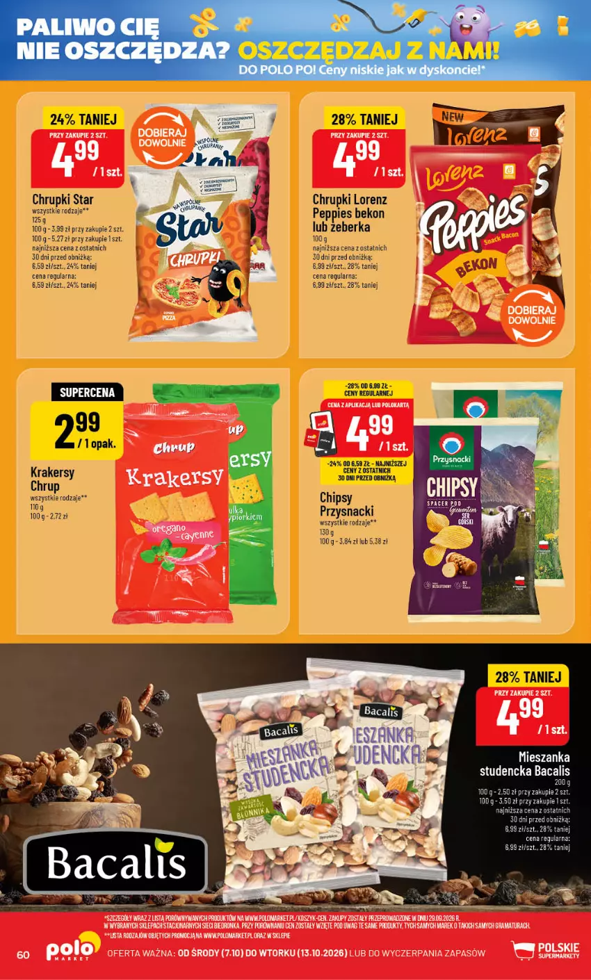 Gazetka promocyjna PoloMarket - Gazetka POLOmarket - ważna 07.10 do 13.10.2026 - strona 60 - produkty: Fa, Gra, LG, Lorenz, Mieszanka studencka, Por, Rama