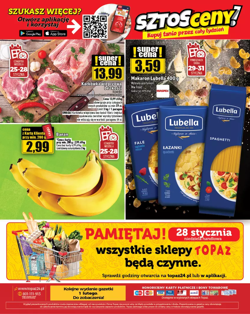 Gazetka promocyjna Topaz - Gazetka - ważna 25.01 do 31.01.2024 - strona 24 - produkty: Olej, Top, Waga