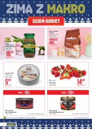 Gazetka promocyjna Makro - [Oferta specjalna] Dzień kobiet - Gazetka - ważna od 08.03 do 08.03.2021 - strona 2 - produkty: Ciastka, Kawa rozpuszczalna, Sos, Kawa ziarnista, Truskawki, Kawa, Jacobs Krönung, Lavazza, Biuro, Jacobs