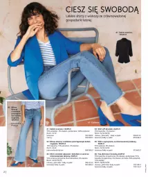 Gazetka promocyjna Bonprix - WIOSNA PEŁNA WZORÓW - Gazetka - ważna od 21.09 do 21.09.2023 - strona 4 - produkty: Top, Ser, Dżinsy, Serek, Wełna, Lazur