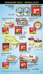 Gazetka promocyjna Delikatesy Centrum - Gazetka - ważna od 24.07 do 24.07.2024 - strona 13 - produkty: Ser, Rum, Mop, Favita, Piątnica, Brie, Jaja, Mascarpone, Tran, Serek homogenizowany, Serek, Camembert, Hochland, Danio, Orka, Almette, Miecz, Monte, Fa