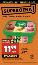 Gazetka promocyjna Delikatesy Centrum - Gazetka - ważna od 24.07 do 24.07.2024 - strona 43 - produkty: Rum, Lody, Zielona Budka