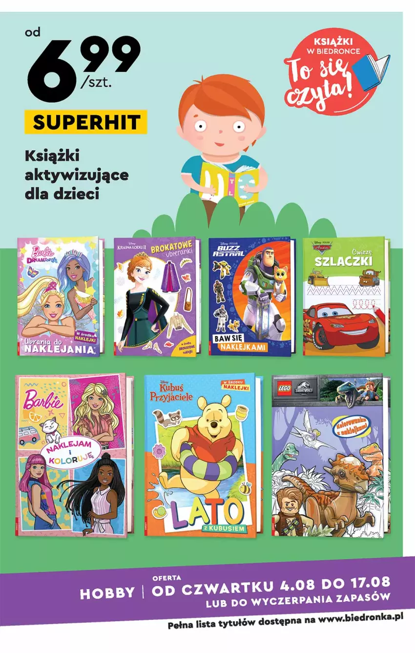 Gazetka promocyjna Biedronka - Okazje tygodnia - ważna 01.08 do 01.09.2022 - strona 7 - produkty: Dzieci