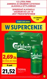 Gazetka promocyjna Lidl - GAZETKA - Gazetka - ważna od 08.07 do 08.07.2023 - strona 15 - produkty: Piwo, Carlsberg