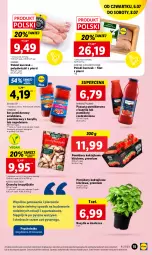 Gazetka promocyjna Lidl - GAZETKA - Gazetka - ważna od 08.07 do 08.07.2023 - strona 29 - produkty: Kurczak, Sos, Sos pomidorowy, Bazyl, Bazylia, Pomidory