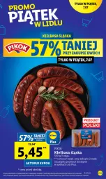Gazetka promocyjna Lidl - GAZETKA - Gazetka - ważna od 08.07 do 08.07.2023 - strona 3 - produkty: PIKOK, Kiełbasa, Kiełbasa śląska