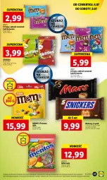 Gazetka promocyjna Lidl - GAZETKA - Gazetka - ważna od 08.07 do 08.07.2023 - strona 61 - produkty: Snickers, Mars, Mentos, Baton, Brownie