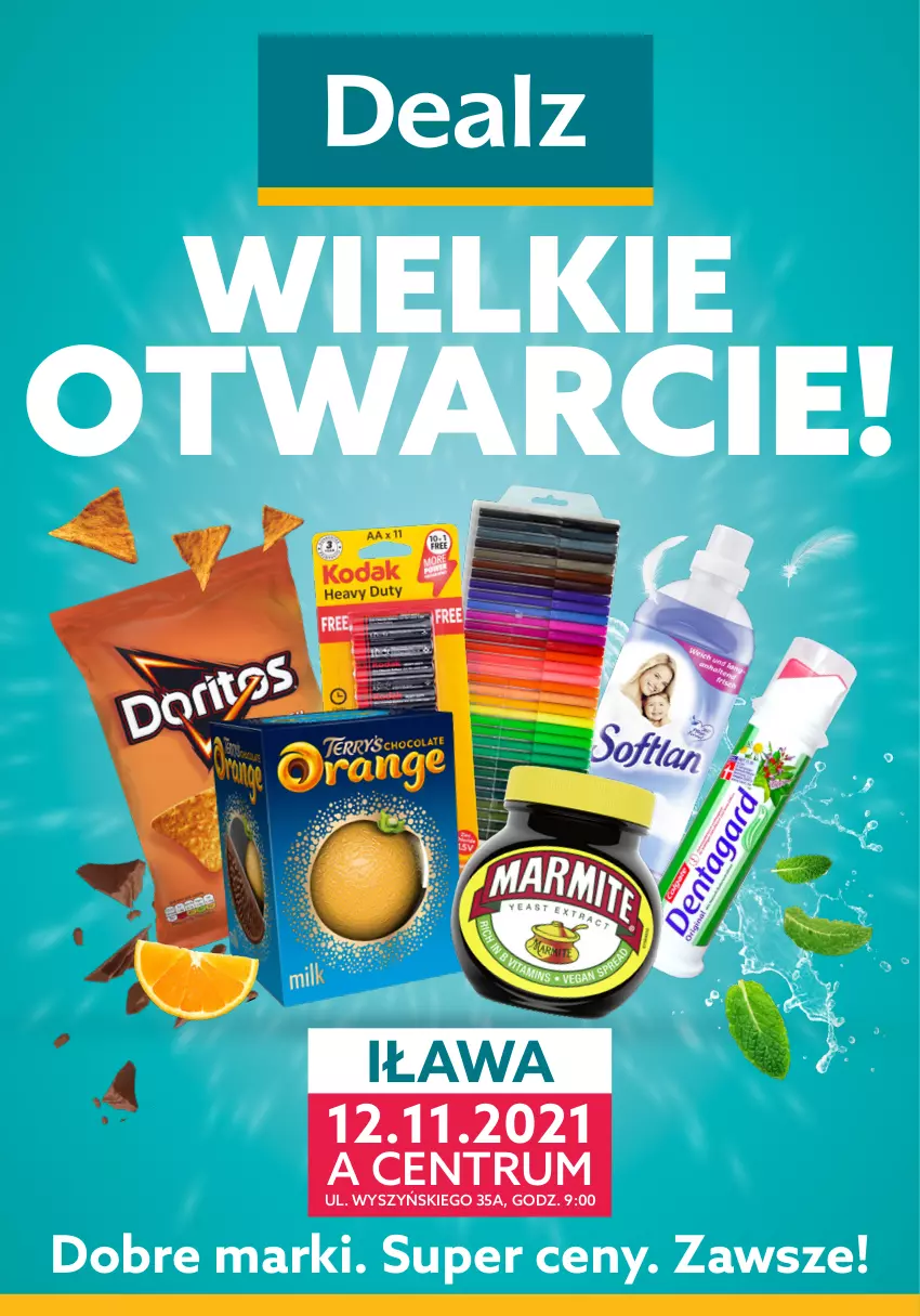 Gazetka promocyjna Dealz - Gazetka na otwarcie - Iława - ważna 12.11 do 19.11.2021 - strona 1 - produkty: Rum