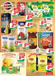 Gazetka promocyjna Dino - Gazetka - Gazetka - ważna od 05.10 do 05.10.2021 - strona 4 - produkty: Humana, Por, Saga, Herbata czarna, Lipton, Dzieci, Herbata, Kakao, Ogród, Herbapol