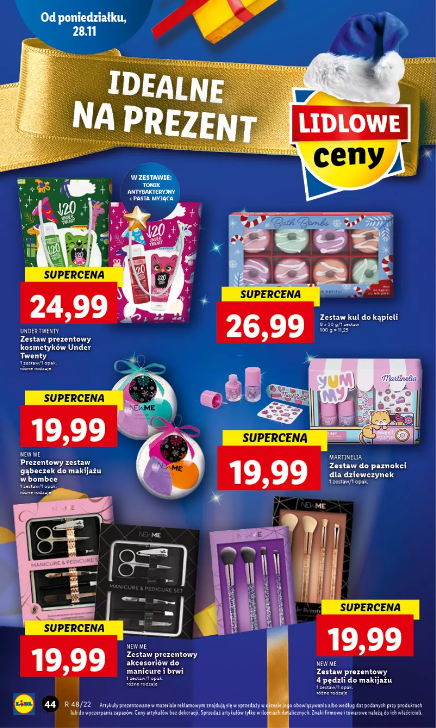 Gazetka promocyjna Lidl - GAZETKA - ważna 28.11 do 30.11.2022 - strona 48 - produkty: Fa, Makijaż, Zestaw do paznokci, Zestaw prezentowy