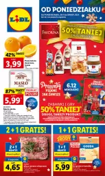 Gazetka promocyjna Lidl - GAZETKA - Gazetka - ważna od 30.11 do 30.11.2022 - strona 1 - produkty: Ser, Gra, Mlekovita, Pomarańcze, Deser, Masło, Olej, Mleko