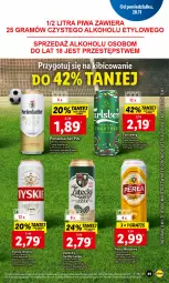 Gazetka promocyjna Lidl - GAZETKA - Gazetka - ważna od 30.11 do 30.11.2022 - strona 53 - produkty: NBA, BIC, Tyskie, Perła, Carlsberg, Fa