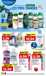 Gazetka promocyjna Lidl - GAZETKA - Gazetka - ważna od 30.11 do 30.11.2022 - strona 62 - produkty: Mydło w płynie, Palmolive, Płyn do płukania jamy ustnej, Listerine, Pasta do zębów, Lacalut, Płyn do płukania, Mydło