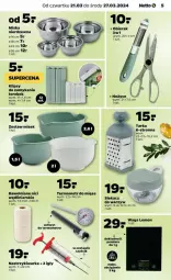 Gazetka promocyjna Netto - Gazetka - ważna od 27.03 do 27.03.2024 - strona 19 - produkty: Noż, Termometr, Nożyce, Warka, Tarka, Fa