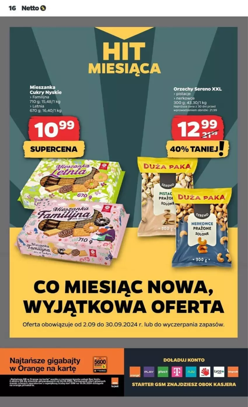 Gazetka promocyjna Netto - ważna 19.09 do 25.09.2024 - strona 8 - produkty: AEG, Fa, Pistacje, Ser