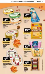 Gazetka promocyjna Netto - Gazetka - ważna od 25.09 do 25.09.2024 - strona 15 - produkty: Piec, Sos, Ser, Gry, Złoty Mazur, Gorgonzola, Pasztet, Serek, Camembert, Koreczki śledziowe, Szubryt