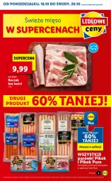 Gazetka promocyjna Lidl - GAZETKA - Gazetka - ważna od 20.10 do 20.10.2021 - strona 3 - produkty: Pur, Parówki, Boczek bez kości, PIKOK, Boczek, Mięso